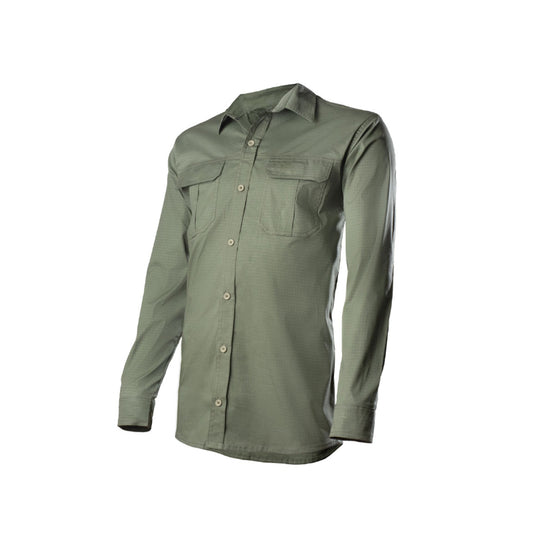 Men's Long-sleeved Bush Shirt